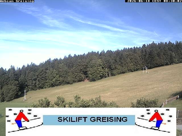 Archiv Foto Webcam Bayerischer Wald: Lift Greising