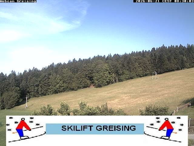 Archiv Foto Webcam Bayerischer Wald: Lift Greising