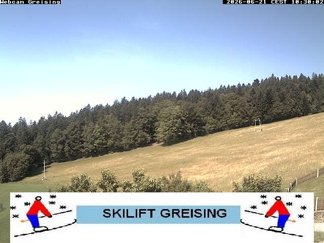 Archiv Foto Webcam Bayerischer Wald: Lift Greising