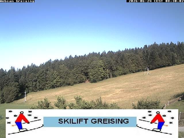Archiv Foto Webcam Bayerischer Wald: Lift Greising