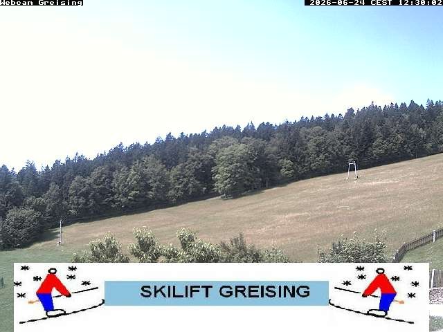 Archiv Foto Webcam Bayerischer Wald: Lift Greising