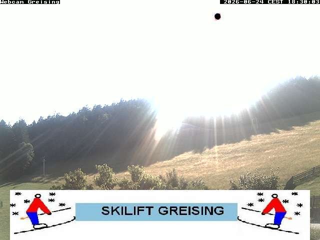 Archiv Foto Webcam Bayerischer Wald: Lift Greising