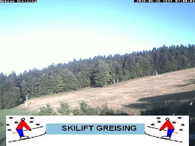 Archiv Foto Webcam Bayerischer Wald: Lift Greising