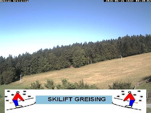 Archiv Foto Webcam Bayerischer Wald: Lift Greising
