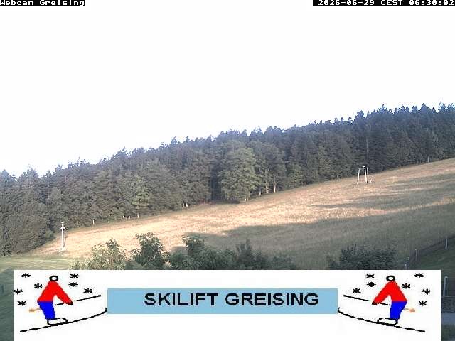 Archiv Foto Webcam Bayerischer Wald: Lift Greising