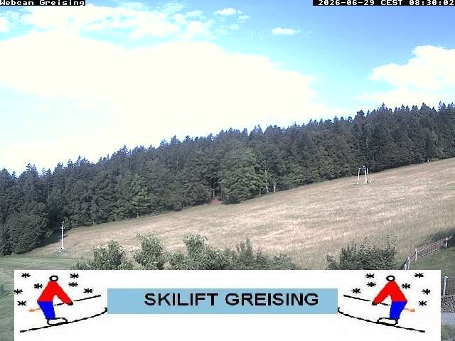 Archiv Foto Webcam Bayerischer Wald: Lift Greising