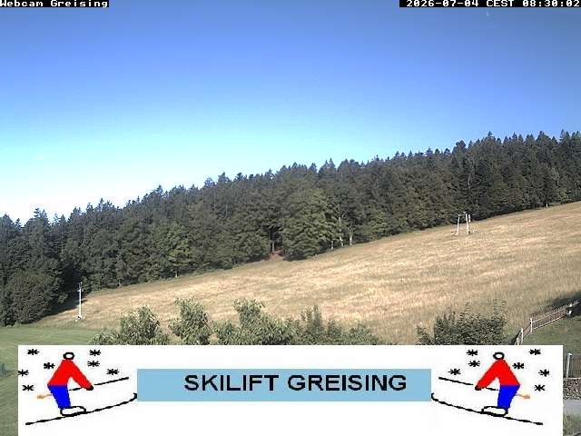 Archiv Foto Webcam Bayerischer Wald: Lift Greising