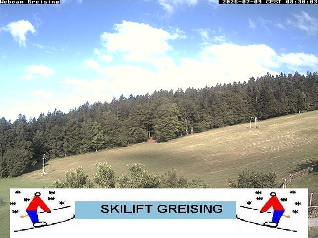 Archiv Foto Webcam Bayerischer Wald: Lift Greising