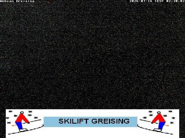 Archived image Webcam Bavarian Forest: Lift Greising