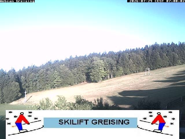 Archiv Foto Webcam Bayerischer Wald: Lift Greising