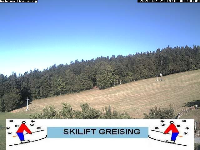 Archiv Foto Webcam Bayerischer Wald: Lift Greising
