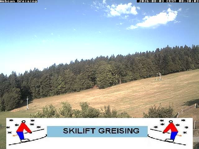 Archiv Foto Webcam Bayerischer Wald: Lift Greising