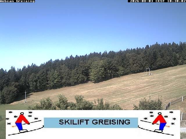 Archiv Foto Webcam Bayerischer Wald: Lift Greising