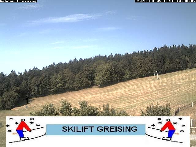 Archiv Foto Webcam Bayerischer Wald: Lift Greising
