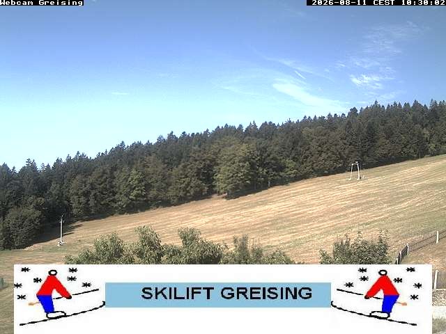 Archiv Foto Webcam Bayerischer Wald: Lift Greising