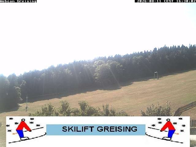 Archiv Foto Webcam Bayerischer Wald: Lift Greising