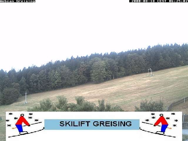 Archiv Foto Webcam Bayerischer Wald: Lift Greising