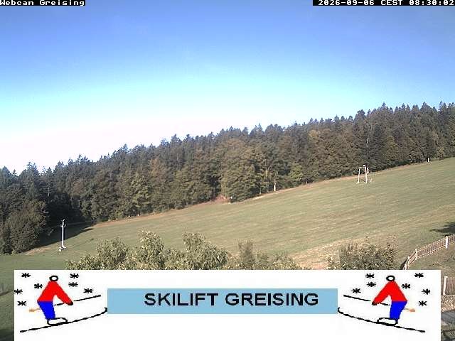 Archiv Foto Webcam Bayerischer Wald: Lift Greising