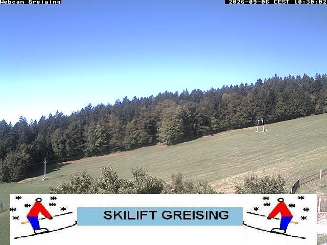 Archiv Foto Webcam Bayerischer Wald: Lift Greising