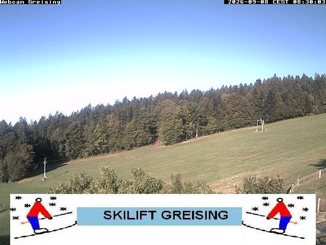 Archiv Foto Webcam Bayerischer Wald: Lift Greising