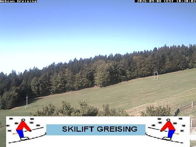 Archiv Foto Webcam Bayerischer Wald: Lift Greising