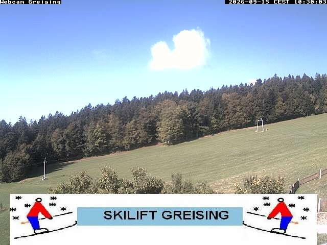 Archiv Foto Webcam Bayerischer Wald: Lift Greising