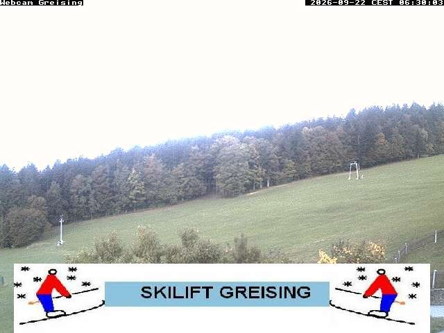 Archiv Foto Webcam Bayerischer Wald: Lift Greising
