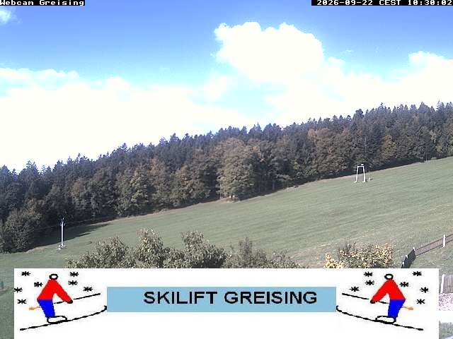 Archiv Foto Webcam Bayerischer Wald: Lift Greising