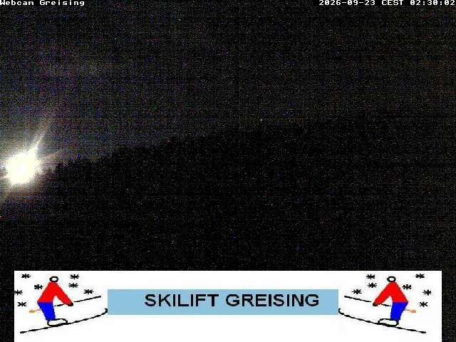 Archived image Webcam Bavarian Forest: Lift Greising