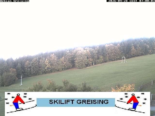 Archiv Foto Webcam Bayerischer Wald: Lift Greising