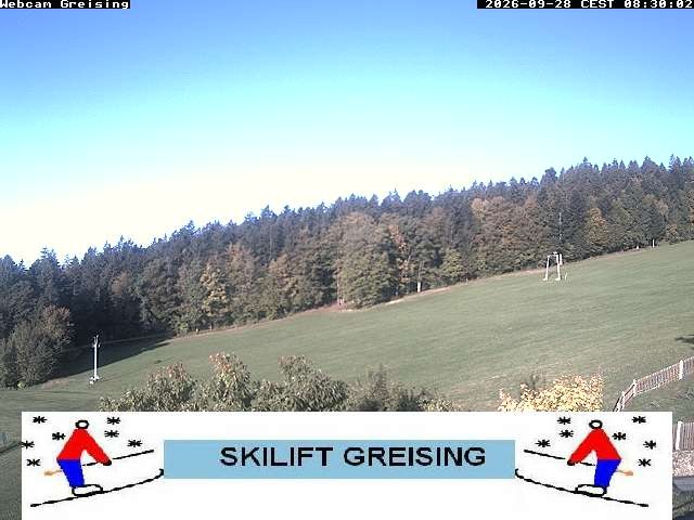 Archiv Foto Webcam Bayerischer Wald: Lift Greising