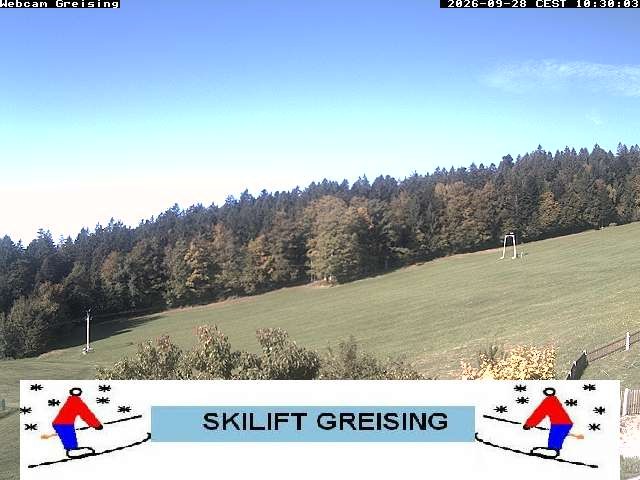 Archiv Foto Webcam Bayerischer Wald: Lift Greising