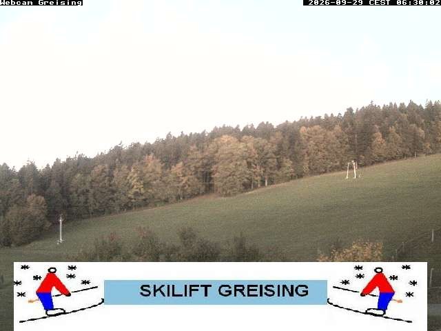 Archiv Foto Webcam Bayerischer Wald: Lift Greising