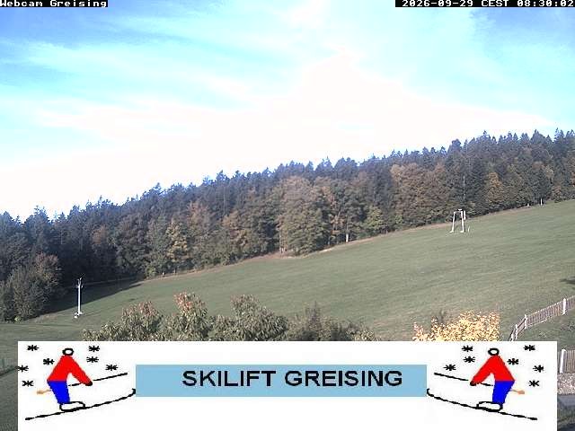 Archiv Foto Webcam Bayerischer Wald: Lift Greising
