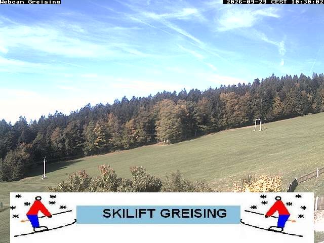 Archiv Foto Webcam Bayerischer Wald: Lift Greising