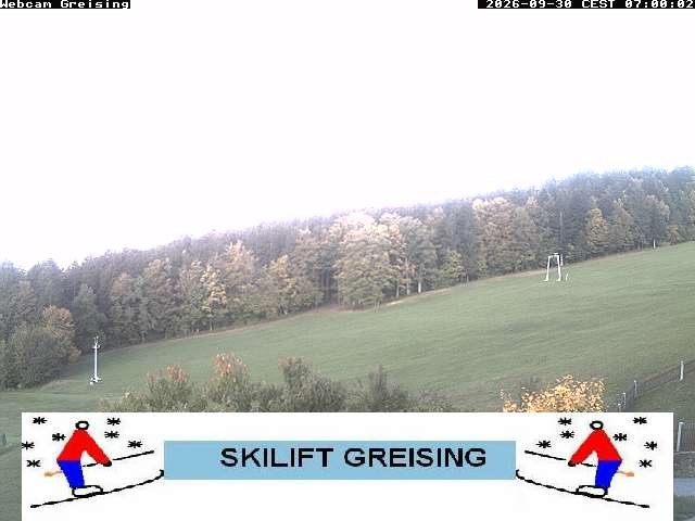 Archiv Foto Webcam Bayerischer Wald: Lift Greising