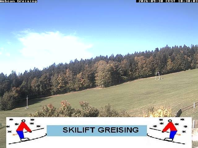 Archiv Foto Webcam Bayerischer Wald: Lift Greising