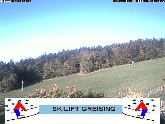 Archiv Foto Webcam Bayerischer Wald: Lift Greising