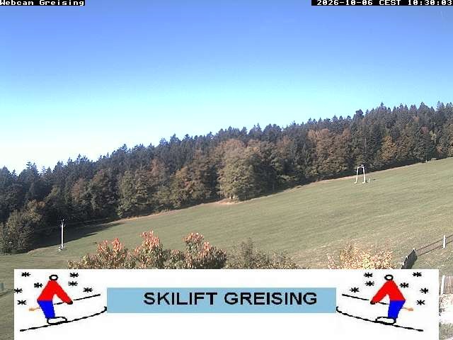 Archiv Foto Webcam Bayerischer Wald: Lift Greising