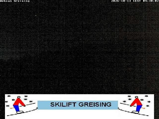 Archived image Webcam Bavarian Forest: Lift Greising