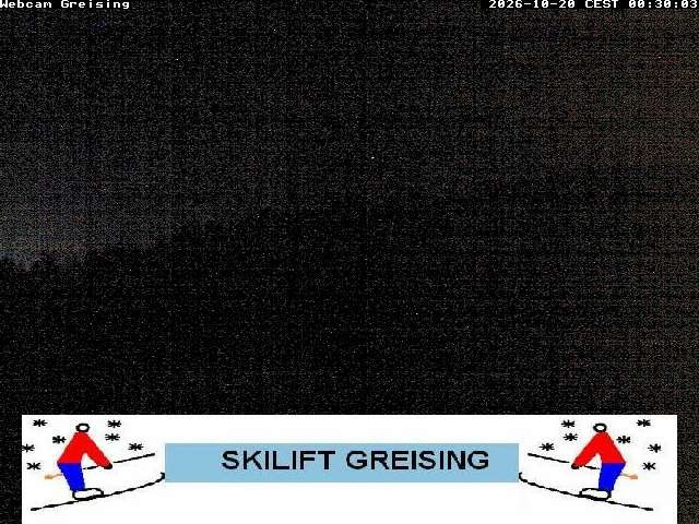 Archived image Webcam Bavarian Forest: Lift Greising