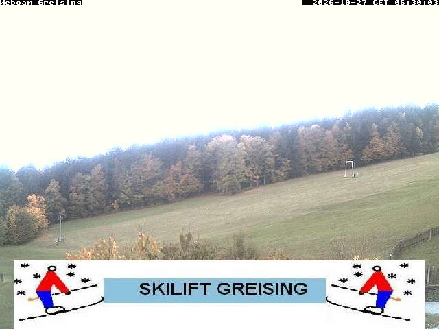 Archiv Foto Webcam Bayerischer Wald: Lift Greising