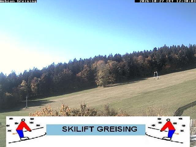 Archiv Foto Webcam Bayerischer Wald: Lift Greising