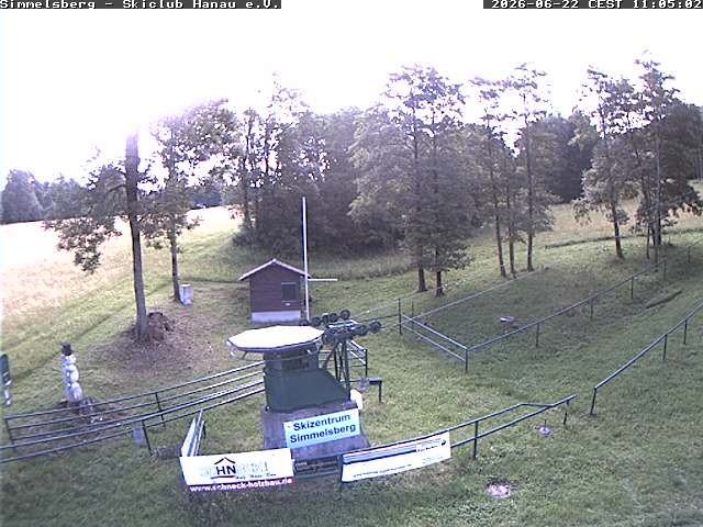 Archived image Webcam Base station "Skizentrum Simmelsberg"