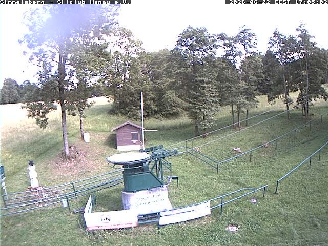 Archived image Webcam Base station "Skizentrum Simmelsberg"