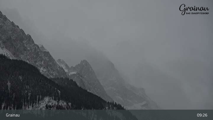 Archived image Webcam Grainau: panoramic view
