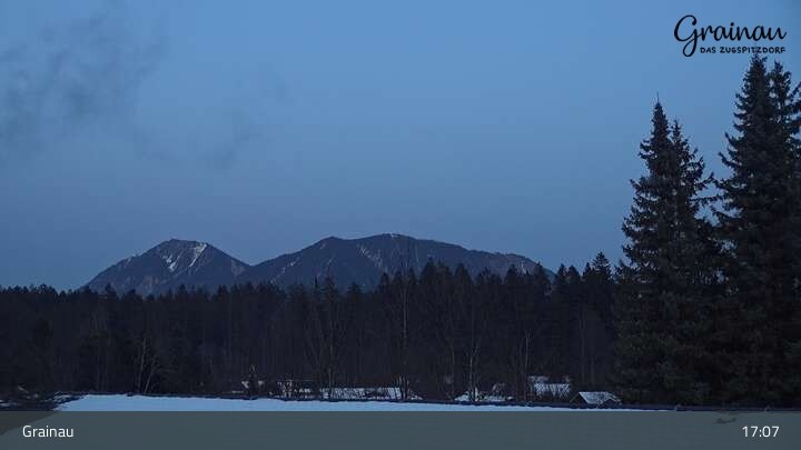 Archived image Webcam Grainau: panoramic view