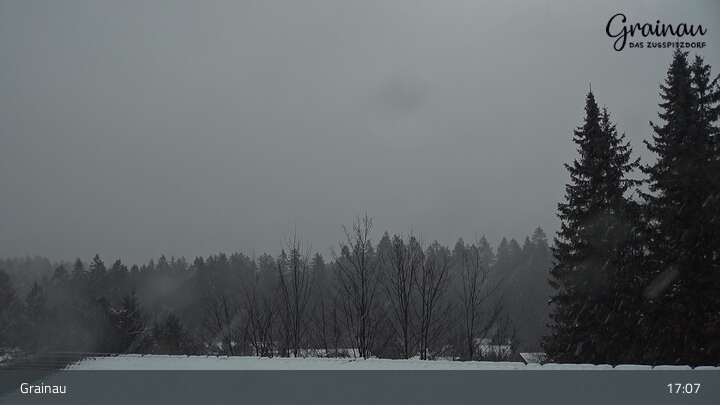 Archived image Webcam Grainau: panoramic view