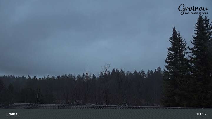 Archived image Webcam Grainau: panoramic view