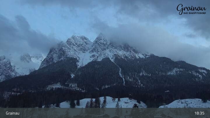 Archived image Webcam Grainau: panoramic view
